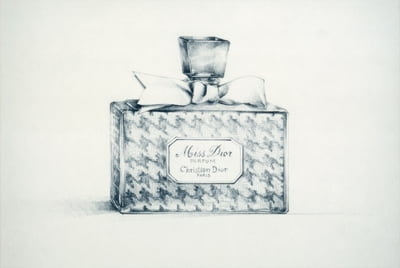Originaldesign für das Flakon des Parfüms Miss Dior